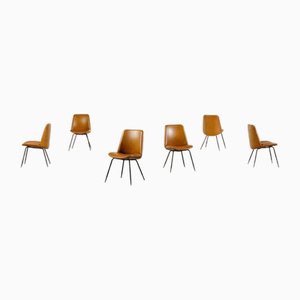 DU2 Chairs by Gastone Rinaldi for Rima, Italy, 1960s, Set of 6-ZCI-2030013