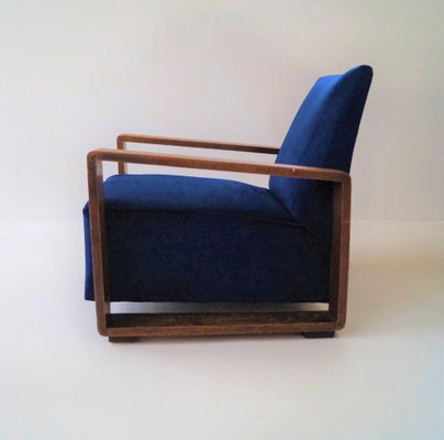 Dutch Art Deco Modernist Easy Chair, 1930s-PRM-1813882