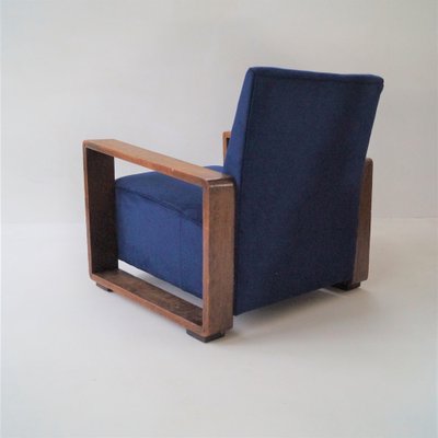 Dutch Art Deco Modernist Easy Chair, 1930s-PRM-1813882