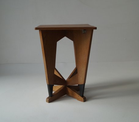 Dutch Art Deco Side Table by P.E.L. Izeren for De Genneper Molen, 1920s-PRM-1814810