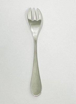 Dutch Art Deco Silver Cake Forks by W. Hooijkaas, 1920s, Set of 6-UCH-1224336