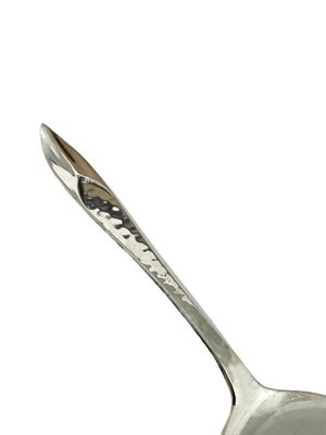 Dutch Art Deco Silver Ice Spoons by Gerritsen and Van Kempen, 1930, Set of 12-UCH-1224311