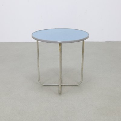 Dutch Bauhaus Round Side Table, 1930s-RZV-1774423