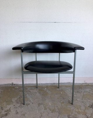 Dutch Black Metal Model Gamma Armchairs by Rudolf Wolf, 1960s, Set of 2-LL-1359291