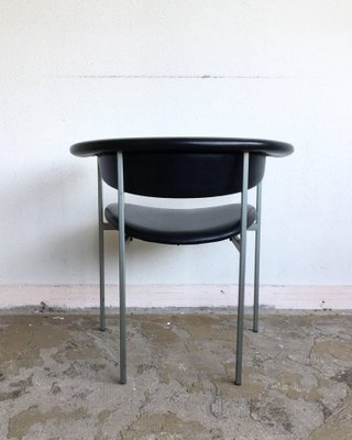 Dutch Black Metal Model Gamma Armchairs by Rudolf Wolf, 1960s, Set of 2-LL-1359291