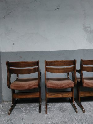 Dutch Brutalist Armchairs, 1970s, Set of 5-AIF-1779625