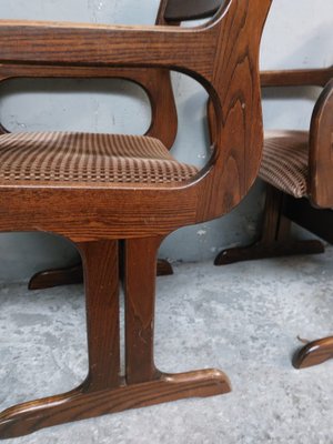 Dutch Brutalist Armchairs, 1970s, Set of 5-AIF-1779625