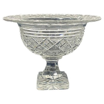 Dutch Crystal Footed Bowl, 1890s-UCH-1405892