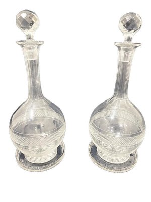 Dutch Crystal Liqueur Set, 1890a, Set of 15-UCH-1745344