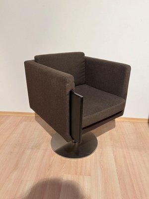 Dutch Cubic Swivel Chairs with Tableau by Lensvelt, 2001, Set of 2-NNB-1772831