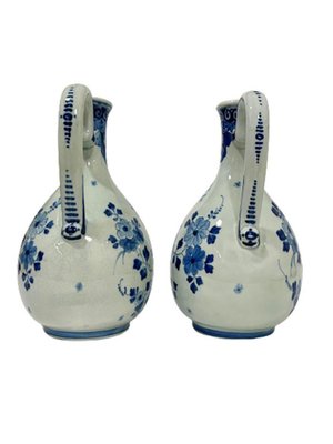 Dutch Delft Bottle Vessels from Porceleyne Fles, 1899-1903, Set of 2-UCH-1224874