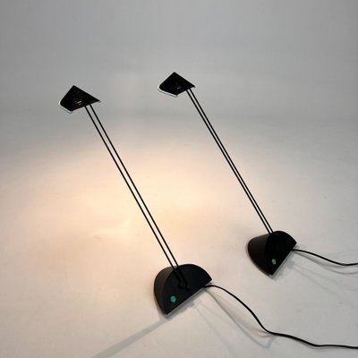 Dutch Design Priola Lamps by Ad Van Berlo for Indoor Amsterdam, 1980s, Set of 2-RMX-1153978