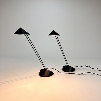 Dutch Design Priola Lamps by Ad Van Berlo for Indoor Amsterdam, 1980s, Set of 2-RMX-1153978