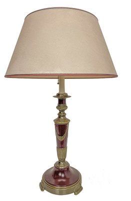 Dutch Empire Table Lamp from Kullmann, 1970s-WZZ-1785166