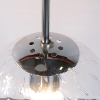 Dutch Glass Ball Ceiling Lamp, 1960s-DV-626589