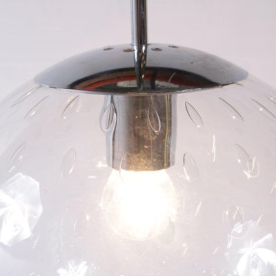 Dutch Glass Ball Ceiling Lamp, 1960s-DV-626589