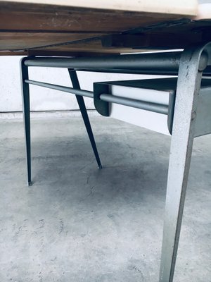 Dutch Industrial Desk attributed to Wim Rietveld for Ahrend De Cirkel, Netherlands, 1950s-RQV-1707085