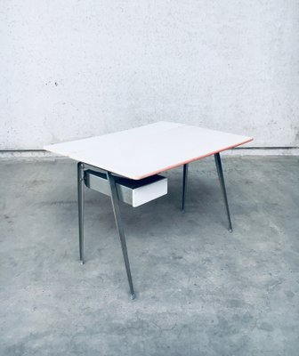 Dutch Industrial Desk attributed to Wim Rietveld for Ahrend De Cirkel, Netherlands, 1950s-RQV-1707085