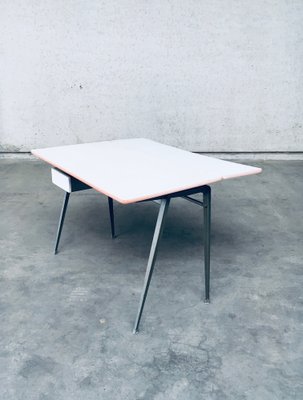 Dutch Industrial Desk attributed to Wim Rietveld for Ahrend De Cirkel, Netherlands, 1950s-RQV-1707085