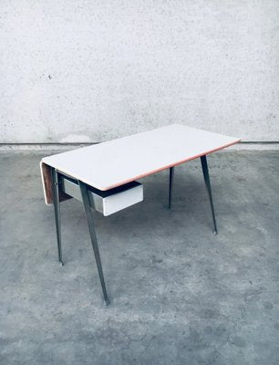 Dutch Industrial Desk attributed to Wim Rietveld for Ahrend De Cirkel, Netherlands, 1950s-RQV-1707085