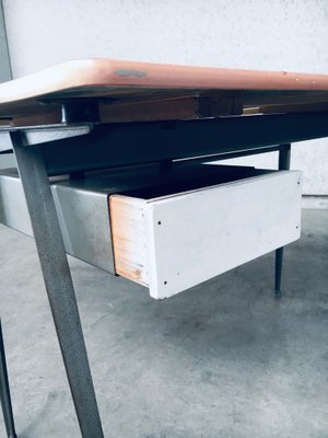 Dutch Industrial Desk attributed to Wim Rietveld for Ahrend De Cirkel, Netherlands, 1950s-RQV-1707085