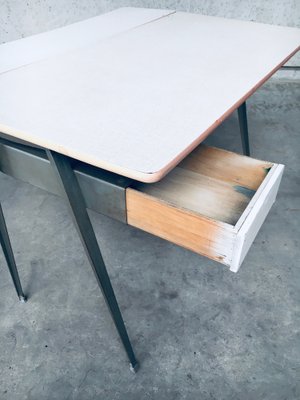 Dutch Industrial Desk attributed to Wim Rietveld for Ahrend De Cirkel, Netherlands, 1950s-RQV-1707085