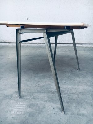 Dutch Industrial Desk attributed to Wim Rietveld for Ahrend De Cirkel, Netherlands, 1960s-RQV-1707079