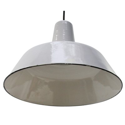 Dutch Industrial Enamel Factory Pendant Light from Philips-BLS-1327736