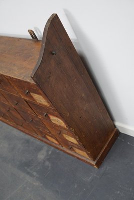 Dutch Industrial Pine Apothecary / Workshop Cabinet, 1920s-XO-975059