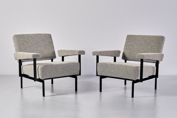 Dutch Japan Series FM07 Armchairs by Cees Braakman for Pastoe, 1950s, Set of 2-FMT-1452758