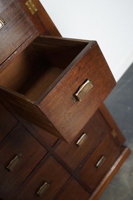 Dutch Mahogany Bank of Drawers, 1930s-XO-1179536