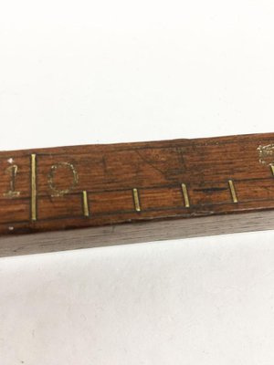 Dutch Mahogany Double Meter Measures Bar from Sande-Beskens, 1894-UCH-1224932