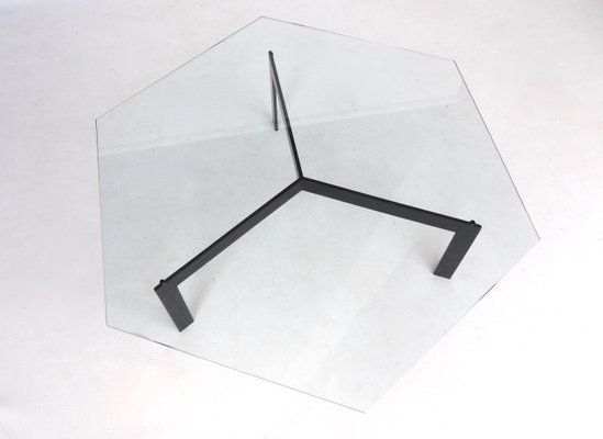 Dutch Minimalist Hexagonal Coffee Table, 1960s-MB-1016651