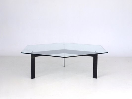 Dutch Minimalist Hexagonal Coffee Table, 1960s-MB-1016651