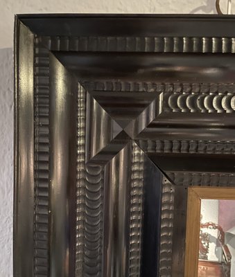 Dutch Mirror in Veneered and Ebonized Wood, 1690-LQ-1401030