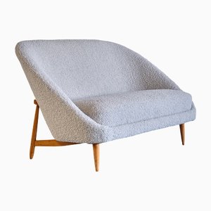 Dutch Model 115 Sofa in Dedar Bouclé and Bech by Theo Ruth for Artifort, 1958-FMT-1373028