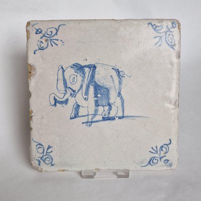 Dutch Most Elephant Tile from Delft, 1625-BXK-2026823