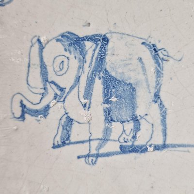 Dutch Most Elephant Tile from Delft, 1625-BXK-2026823