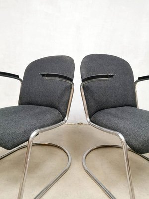 Dutch Nr. 413 Armchairs by Willem Hendrik Gispen for Gispen, 1930s, Set of 2-BW-699460