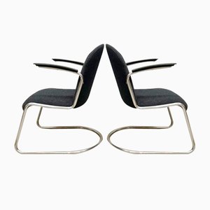 Dutch Nr. 413 Armchairs by Willem Hendrik Gispen for Gispen, 1930s, Set of 2-BW-699460