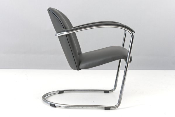 Dutch Nr. 414 Cantilever Armchair by Willem Hendrik Gispen for Gispen, 1930s-LOB-673658