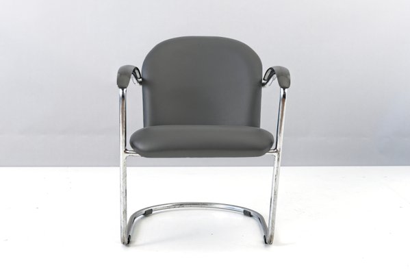 Dutch Nr. 414 Cantilever Armchair by Willem Hendrik Gispen for Gispen, 1930s-LOB-673658