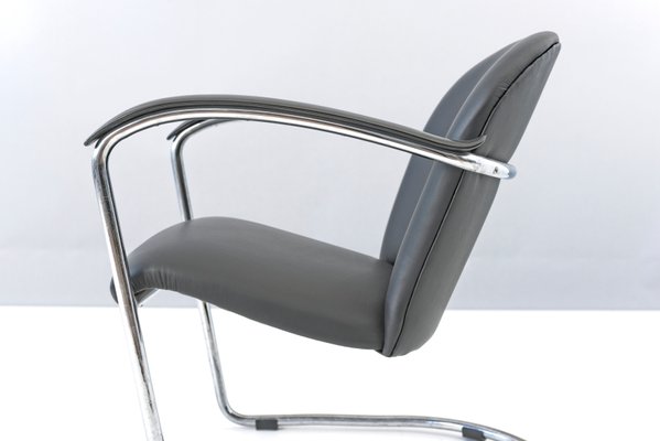 Dutch Nr. 414 Cantilever Armchair by Willem Hendrik Gispen for Gispen, 1930s-LOB-673658