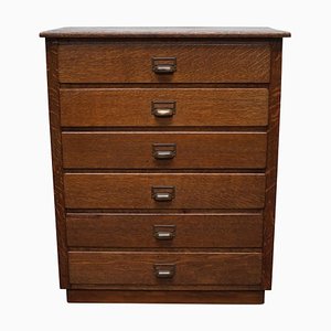 Dutch Oak Apothecary Cabinet, 1930s-XO-1353336