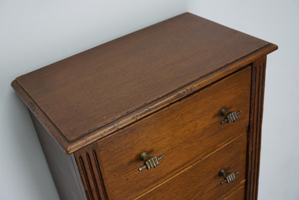 Dutch Oak Apothecary Cabinet, Mid-20th Century-XO-858924