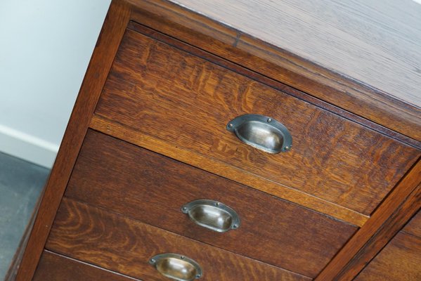 Dutch Oak Filing Cabinet, 1930s-XO-1420119