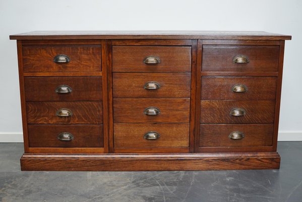 Dutch Oak Filing Cabinet, 1930s-XO-1420119