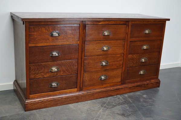 Dutch Oak Filing Cabinet, 1930s-XO-1420119