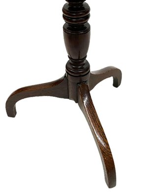 Dutch Oak Tripod Tilt Top Table, 1840s-UCH-1308884