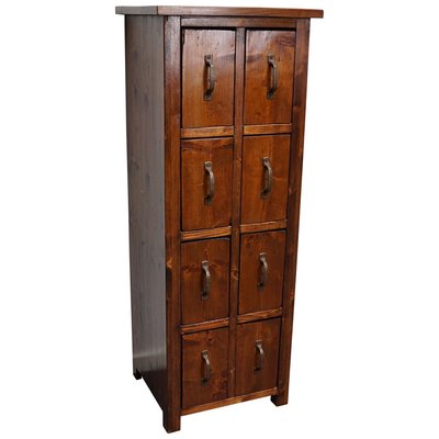 Dutch Pine Industrial Apothecary or Workshop Cabinet, 1930s-XO-894648